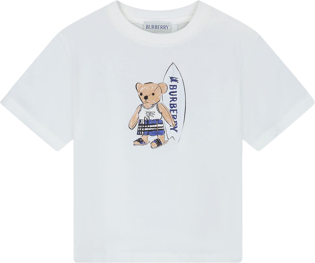 Burberry Inf Boy T-shirts Wit