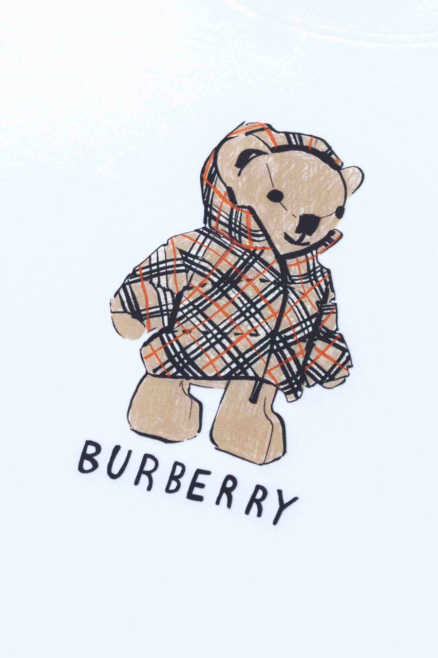 Burberry Kid Boy T-shirts Wit