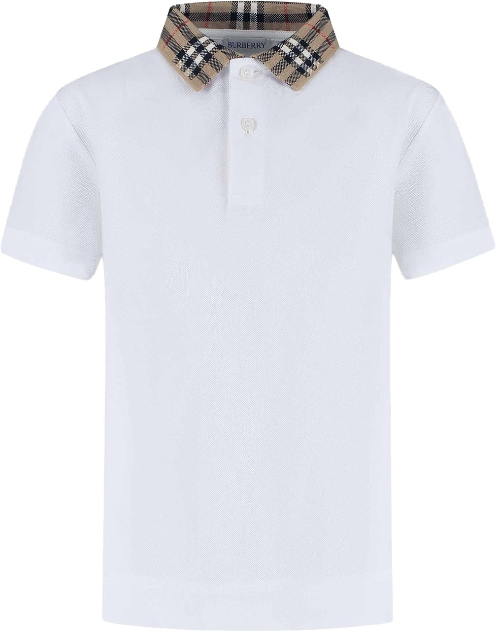 Burberry Kid Boy Polo Shirts Wit
