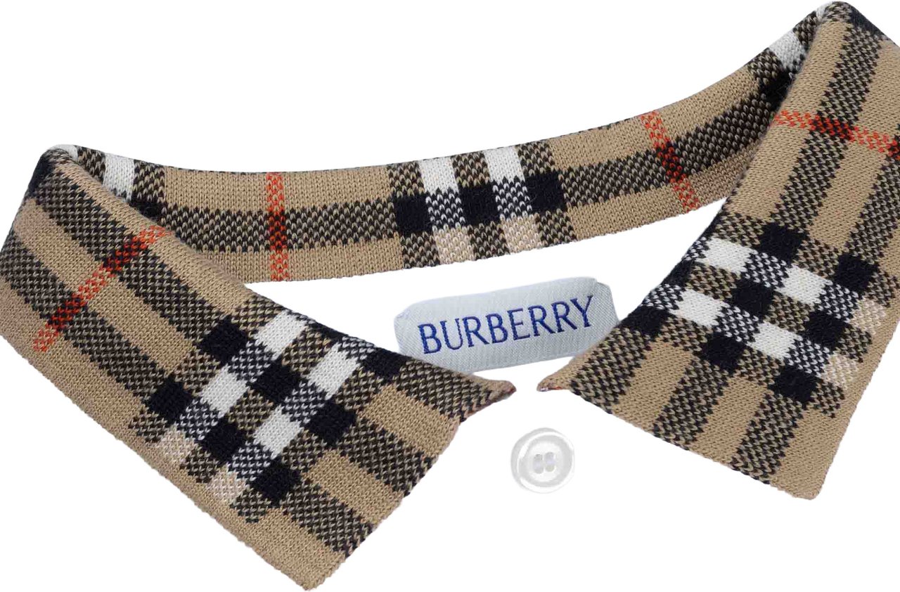 Burberry Kid Boy Polo Shirts Wit