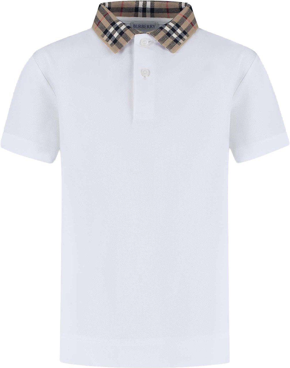 Burberry Kid Boy Polo Shirts Wit