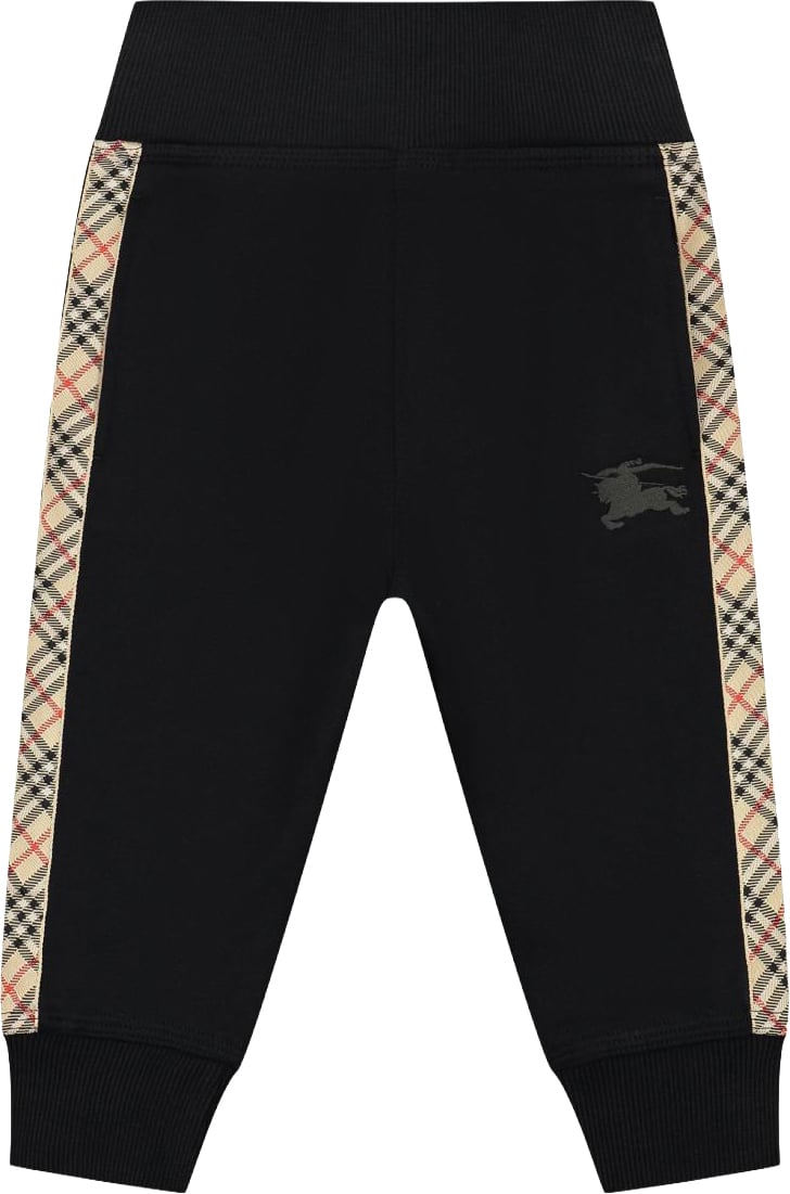 Burberry Inf Boy Jersy Trsrs Zwart