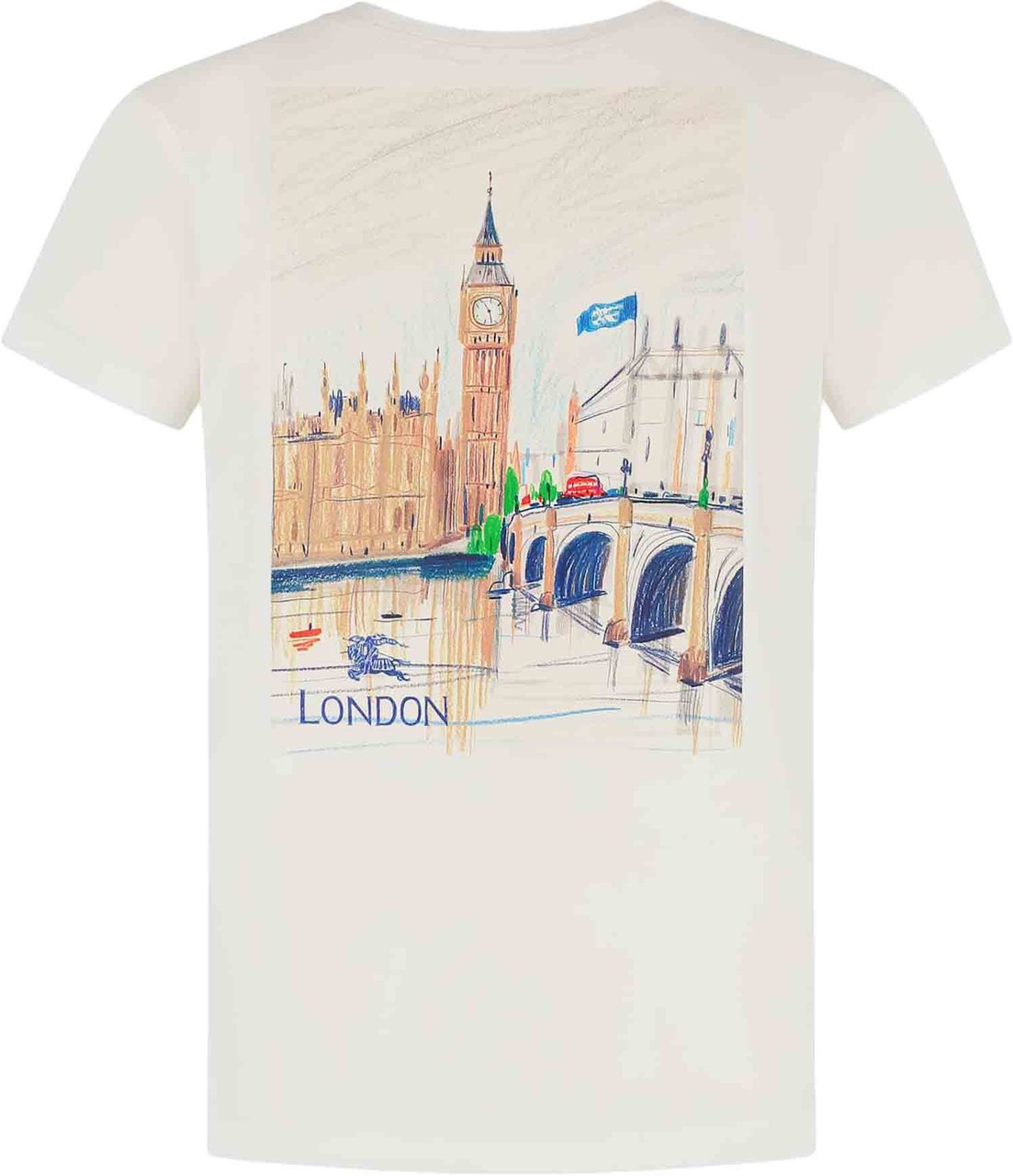Burberry Kid Boy T-shirts Wit
