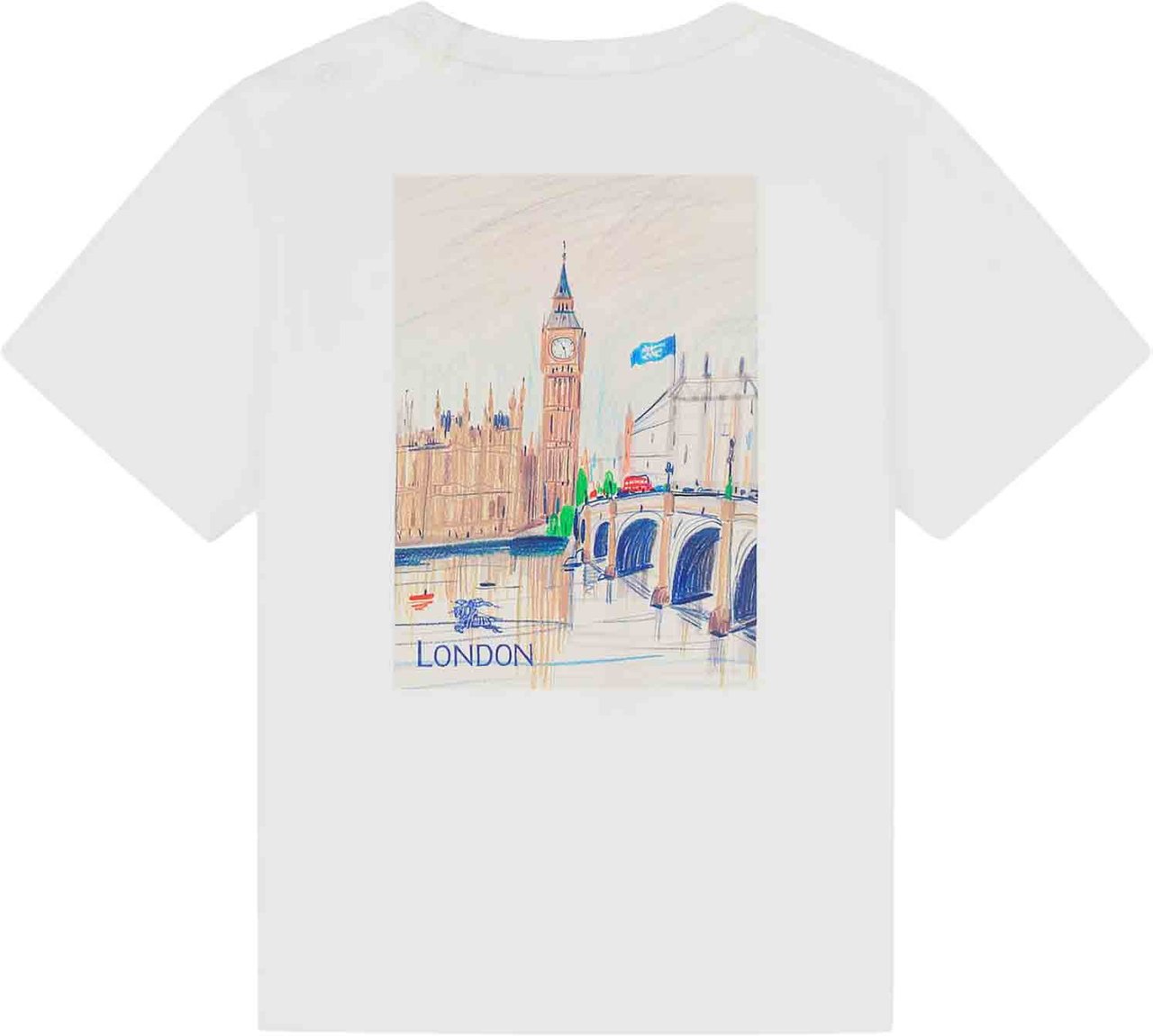 Burberry Inf Boy T-shirts Wit