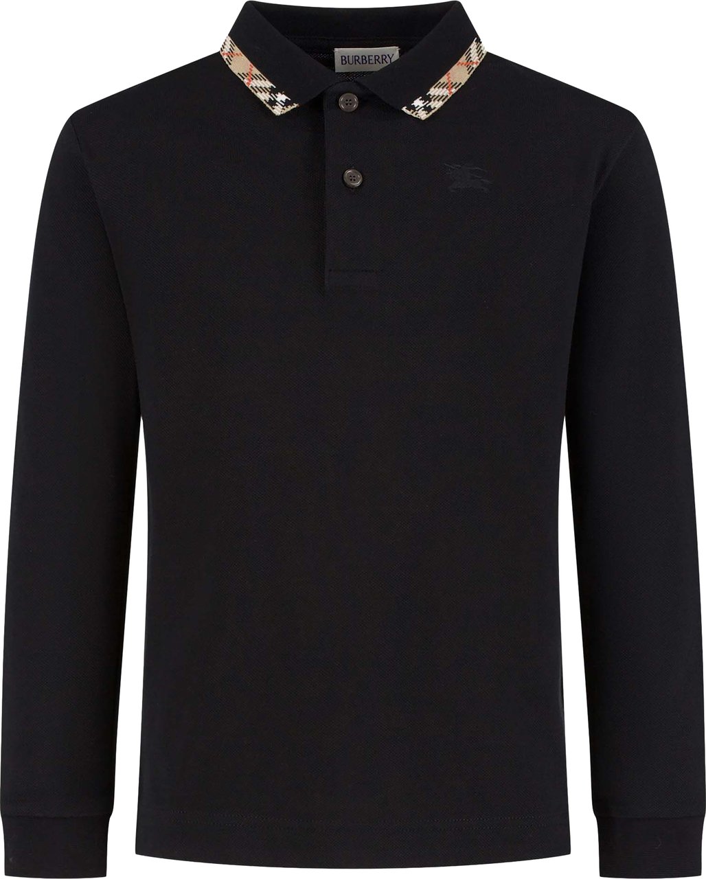 Burberry Kid Boy Polo Shirts Zwart