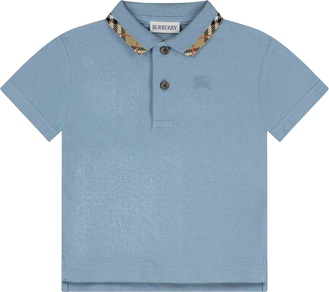 Burberry Inf Boy Polo Shirts Blauw