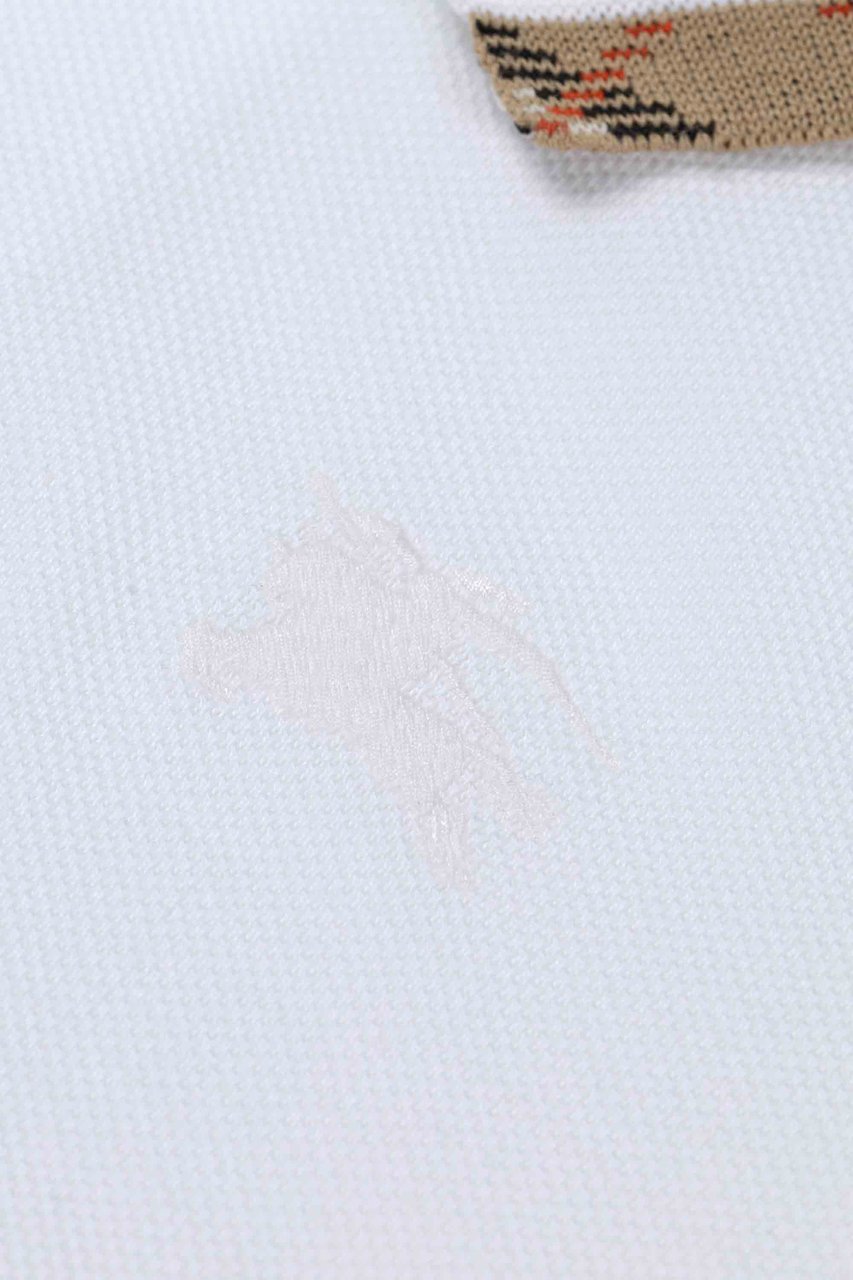 Burberry Inf Boy Polo Shirts Wit