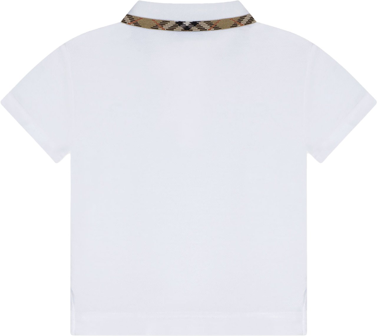 Burberry Inf Boy Polo Shirts Wit