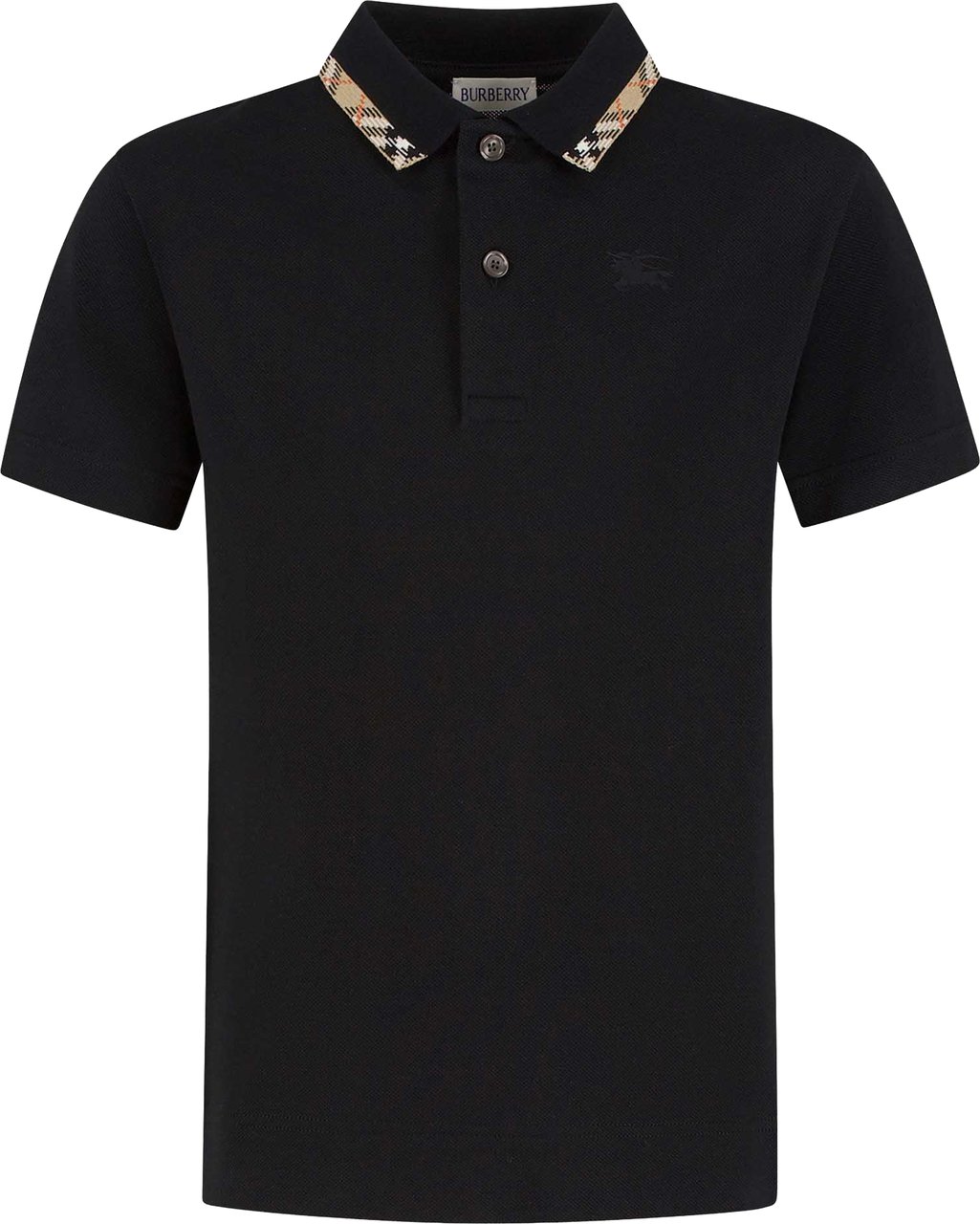 Burberry Kid Boy Polo Shirts Zwart