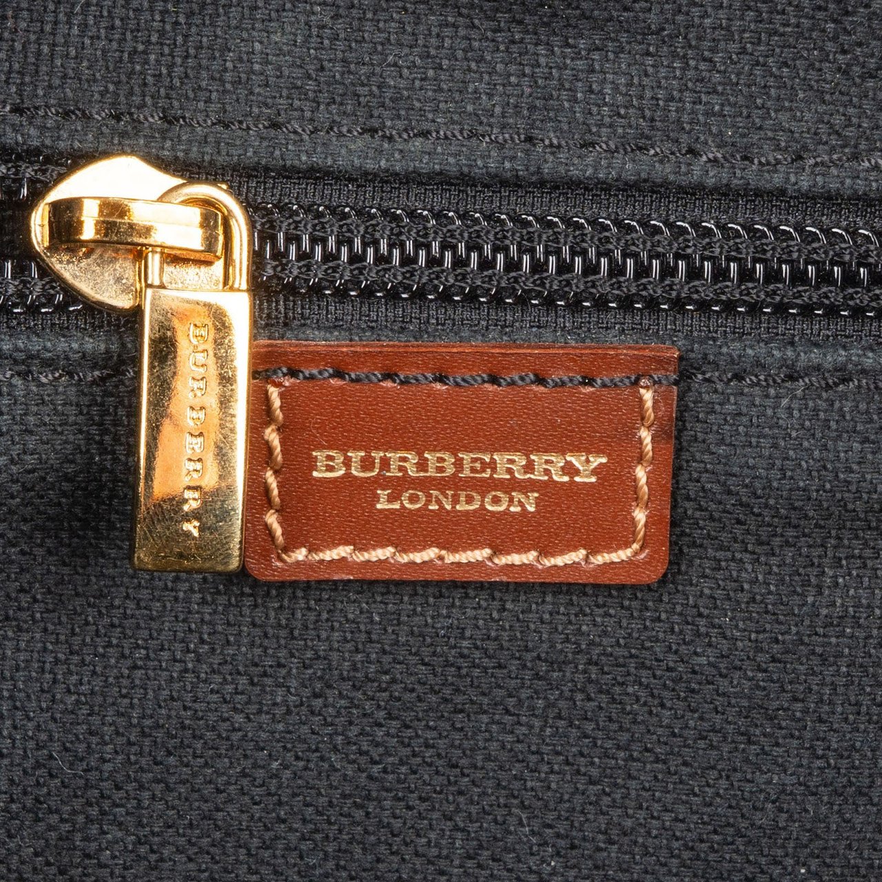 Burberry Nova-Check Monogram Haymarket Check Clutch Beige