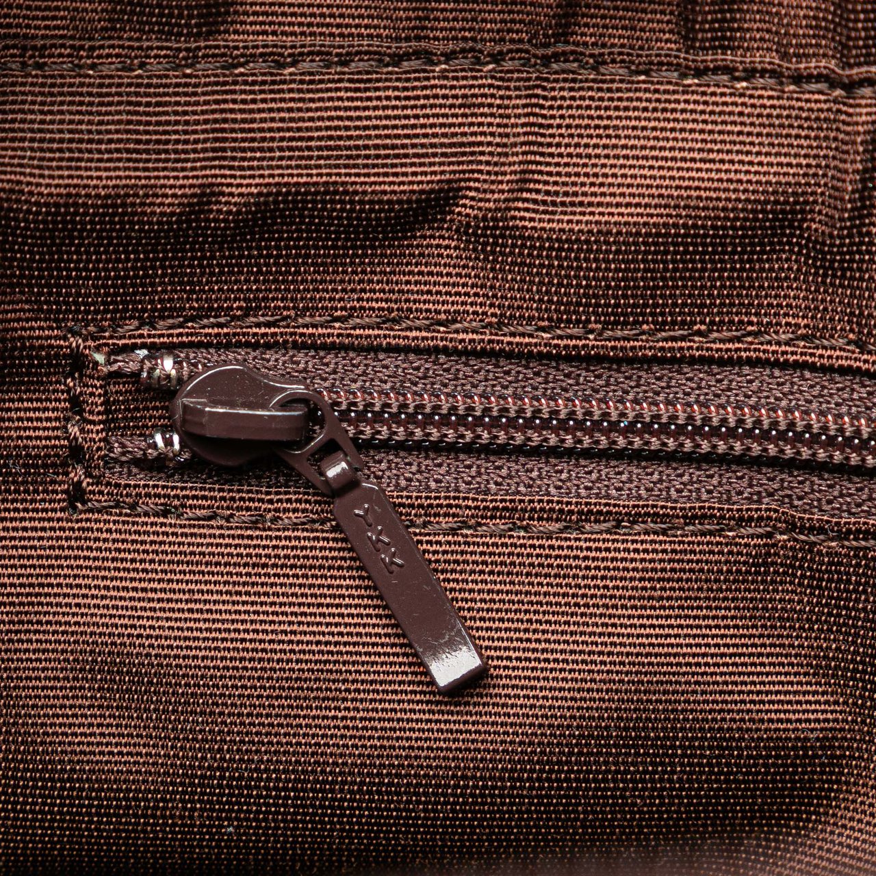 Burberry Haymarket Check Canvas Handbag Bruin