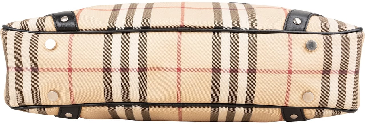 Burberry Nova-Check Monogram Boston Handbag Divers