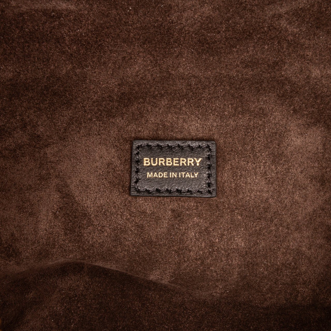 Burberry Quilted Cube Chain Shoulder Bag Bruin