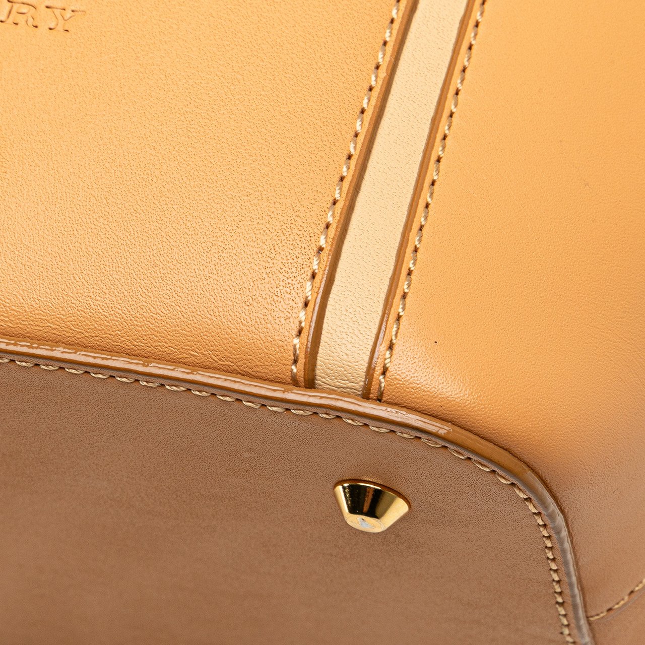 Burberry Leather Tote Bruin