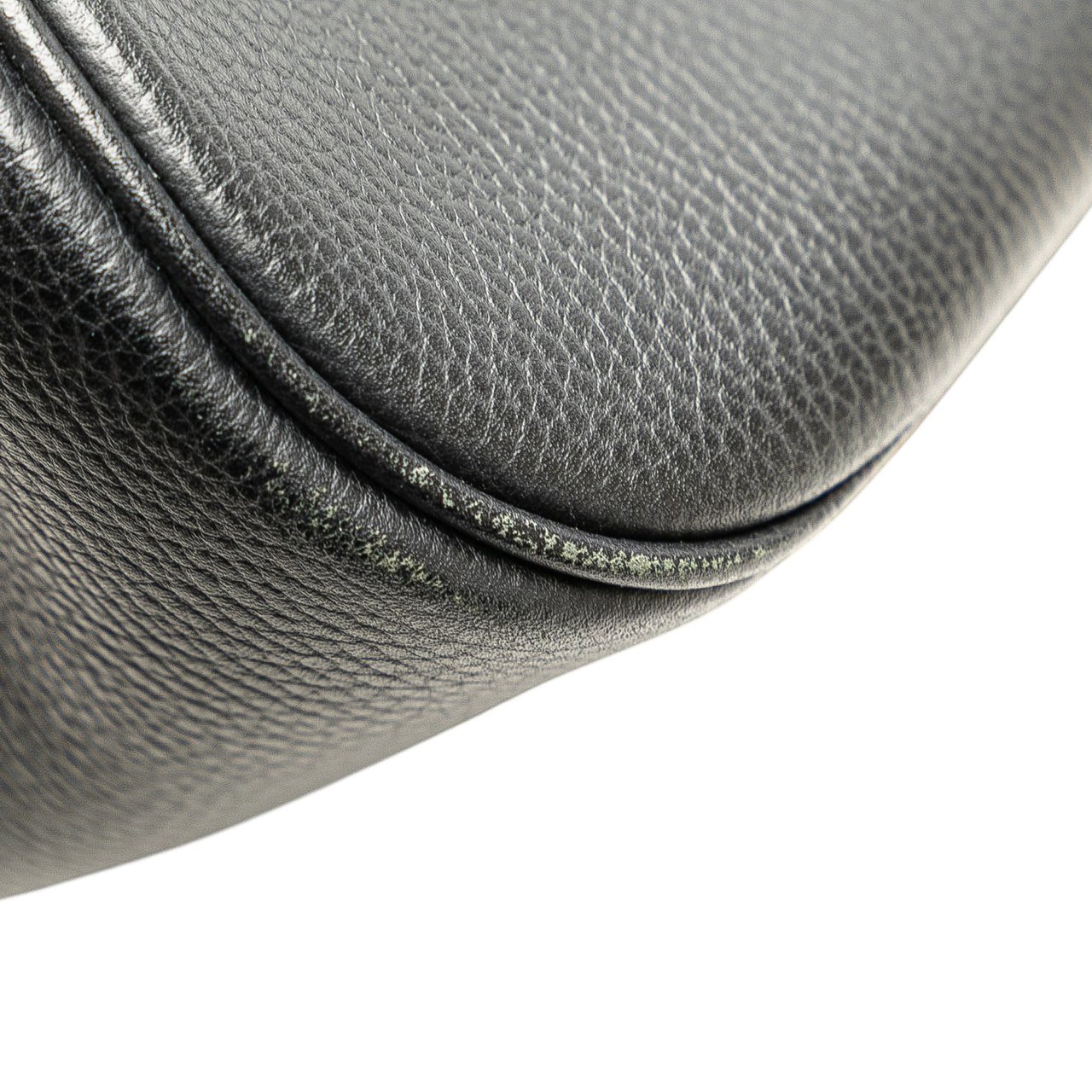 Burberry Leather Boston Bag Zwart