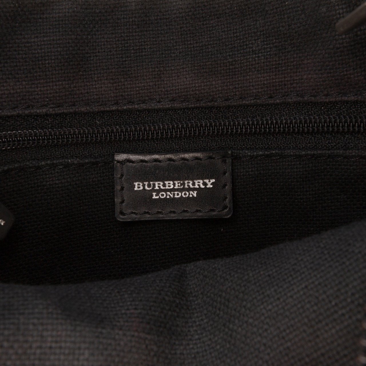 Burberry House Check Coated Canvas Crossbody Bruin