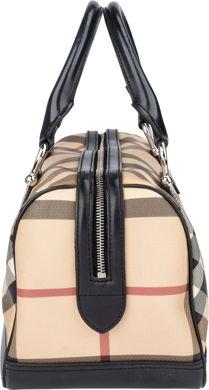 Burberry Burberry Nova-Check Monogram Handbag Bruin