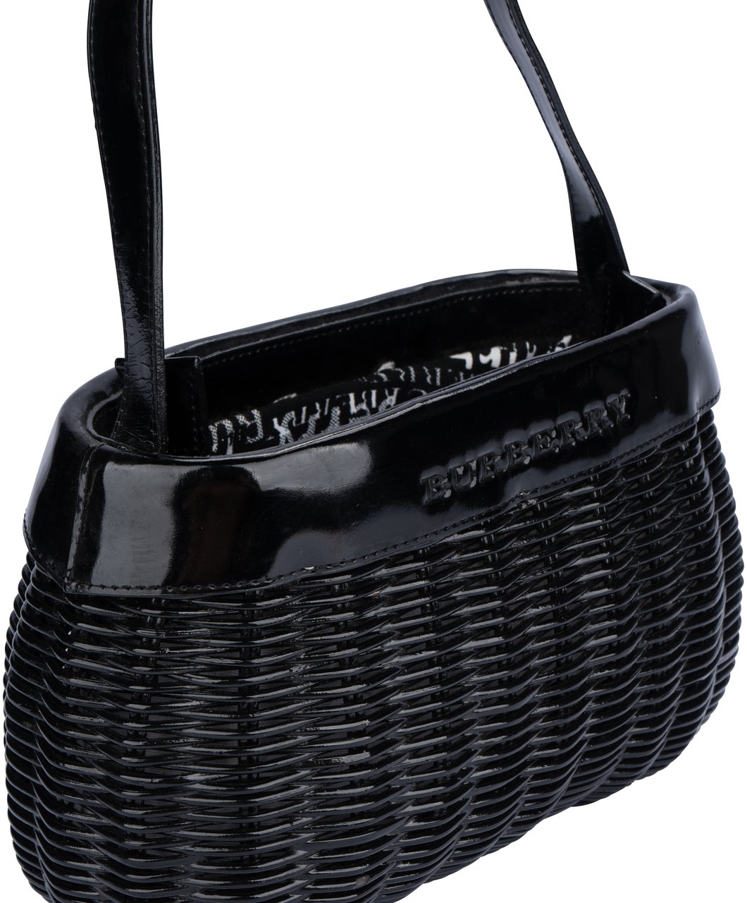 Burberry Burberry Wicker Basket Handbag Divers