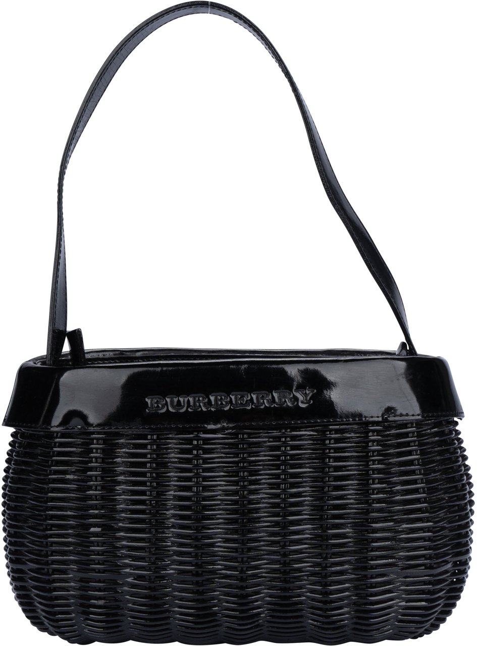 Burberry Burberry Wicker Basket Handbag Divers