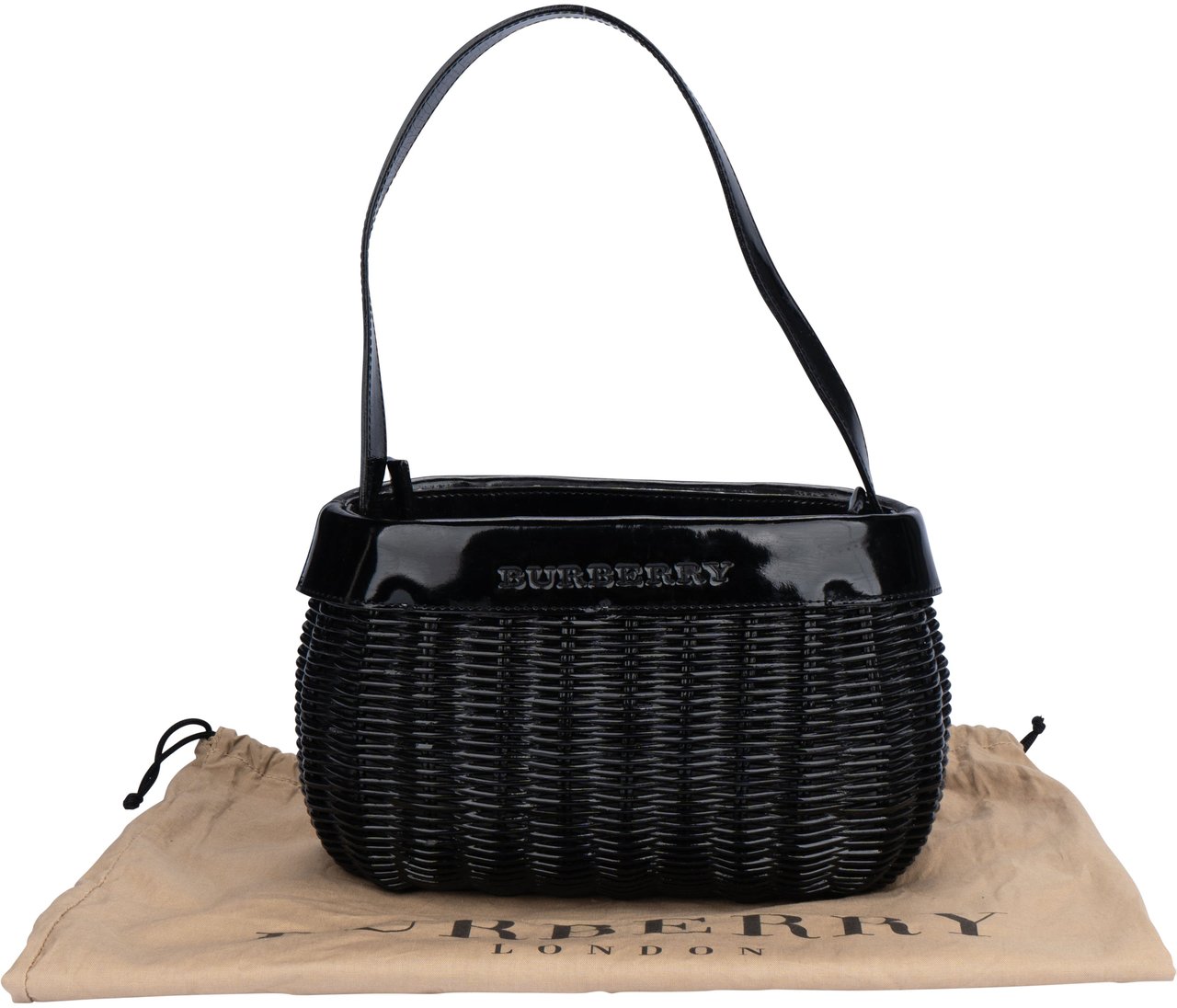Burberry Burberry Wicker Basket Handbag Divers