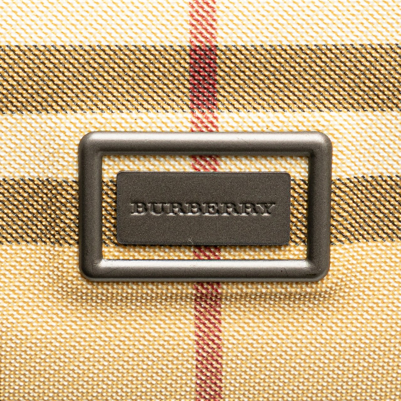 Burberry House Check Coated Canvas Backpack Bruin
