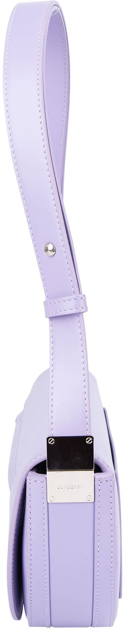 Burberry Burberry Lilac Leather Olympia  Crossbody Bag Paars