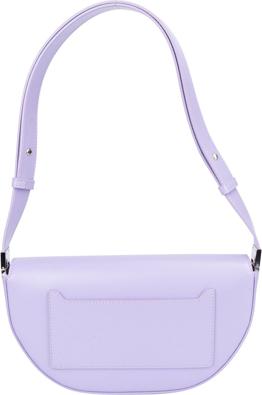Burberry Burberry Lilac Leather Olympia  Crossbody Bag Paars