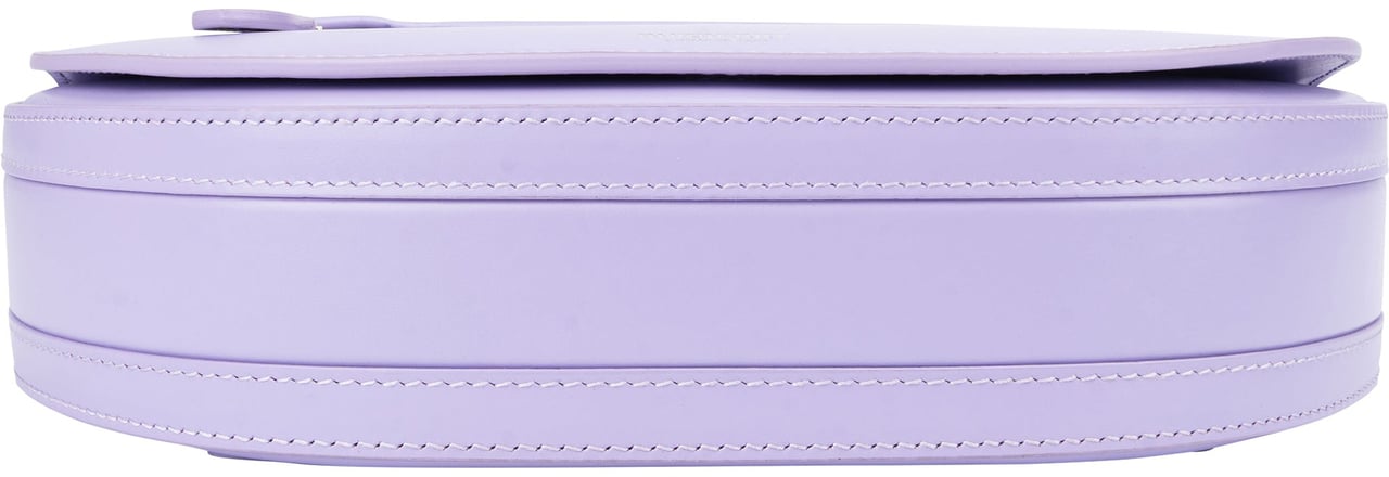 Burberry Burberry Lilac Leather Olympia  Crossbody Bag Paars
