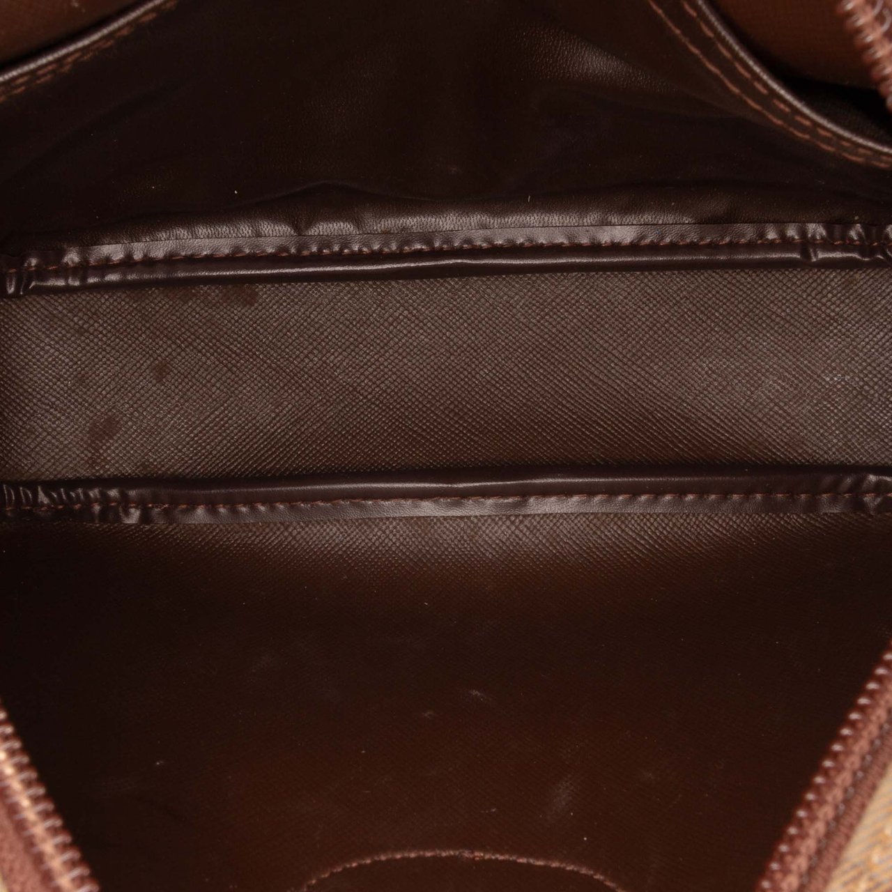 Burberry Vintage Check Canvas Clutch Bruin