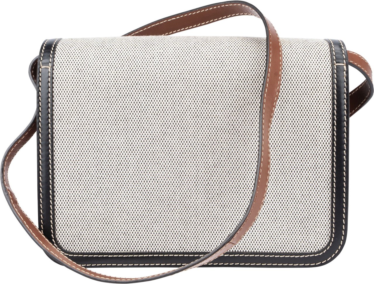 Burberry Tri-Tone TB Crossbody Bag Bruin
