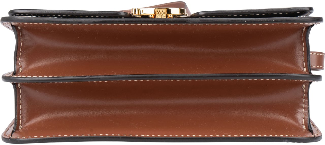 Burberry Tri-Tone TB Crossbody Bag Bruin