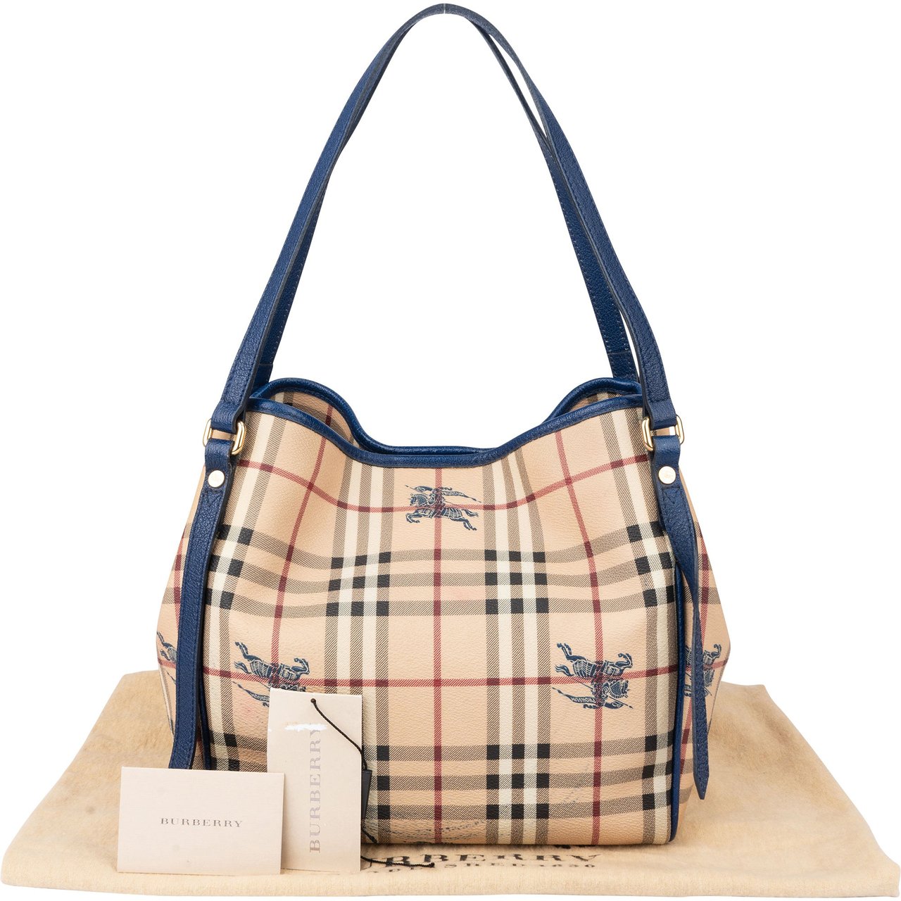 Burberry Burberry Nova-Check Monogram Canterbury Shoulder Bag Beige