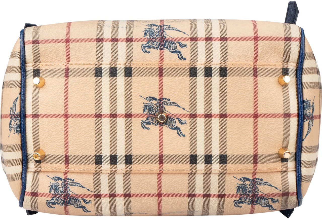 Burberry Burberry Nova-Check Monogram Canterbury Shoulder Bag Beige
