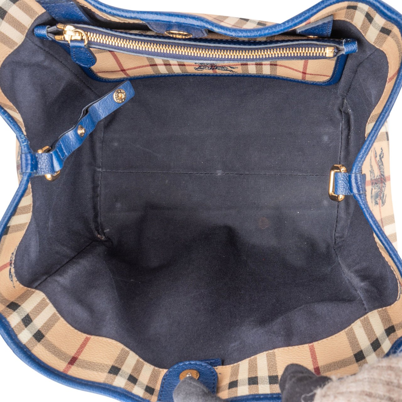 Burberry Burberry Nova-Check Monogram Canterbury Shoulder Bag Beige