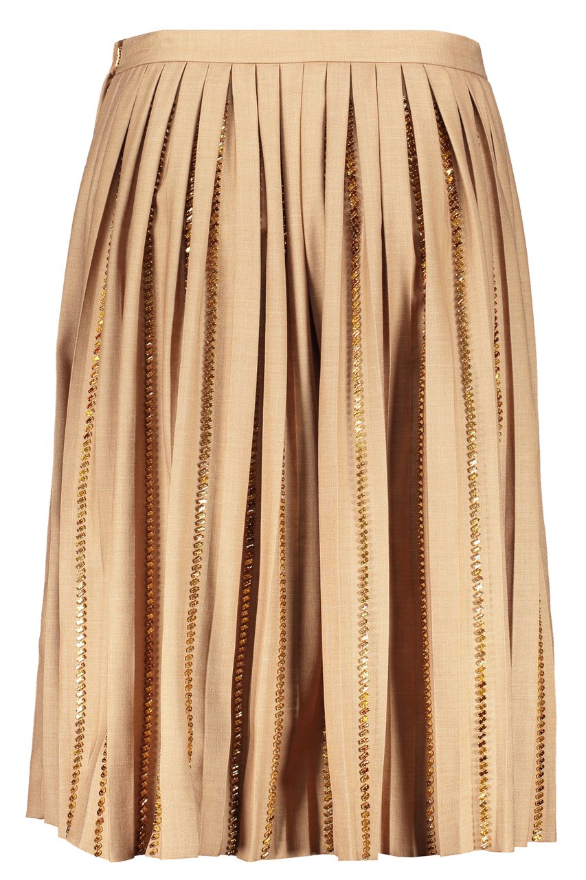 Burberry Pleated skirt Bruin