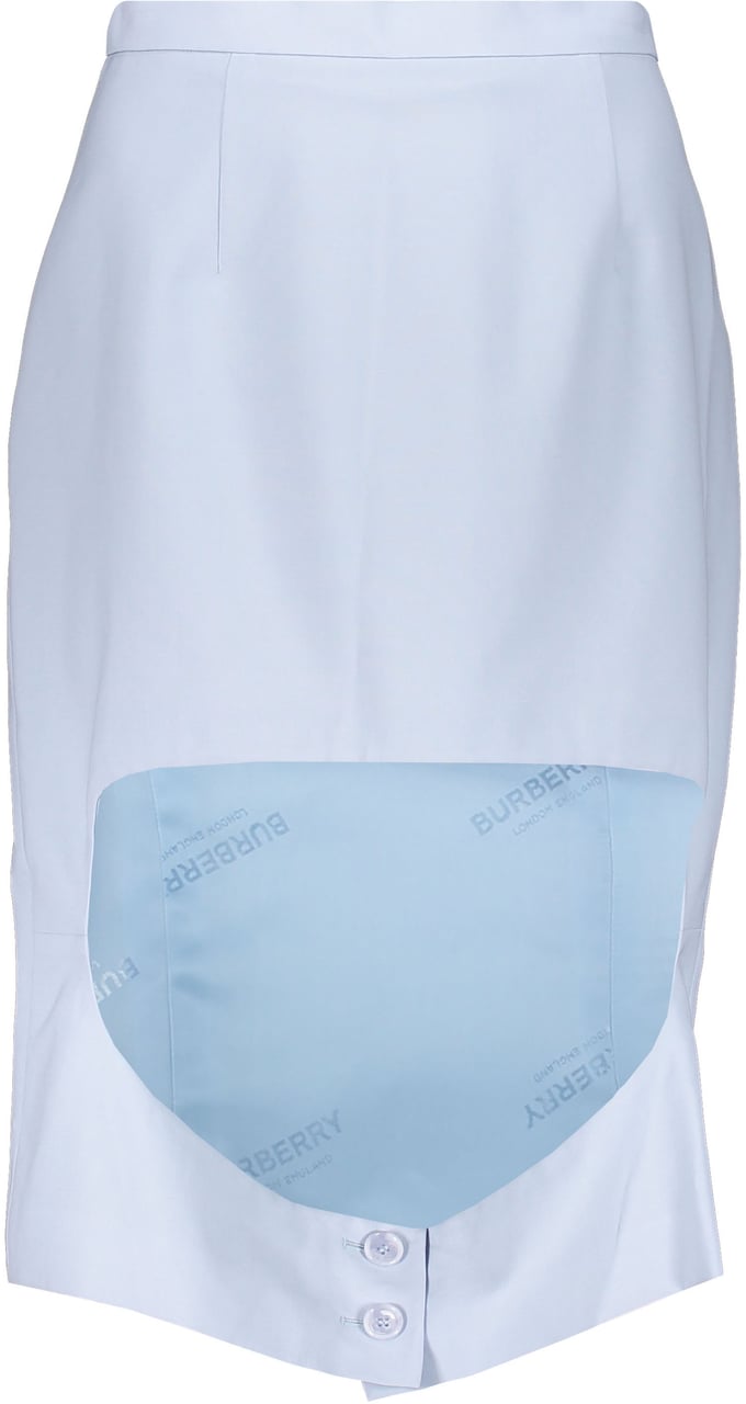 Burberry Midi skirt Blauw