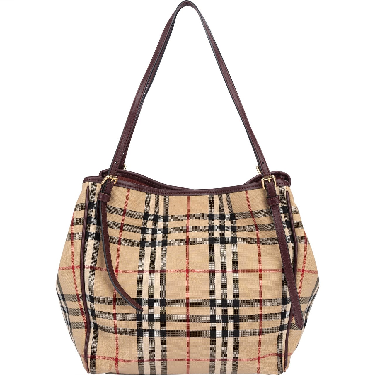 Burberry Burberry Nova-Check Monogram Canterbury Shoulder Bag Beige