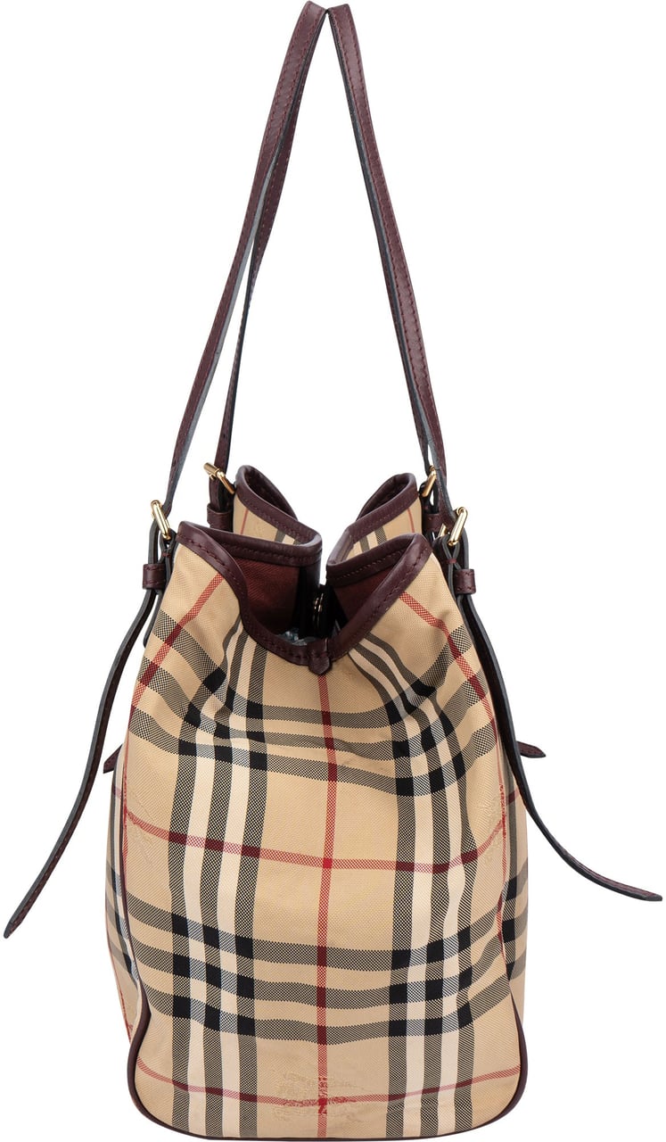 Burberry Burberry Nova-Check Monogram Canterbury Shoulder Bag Beige