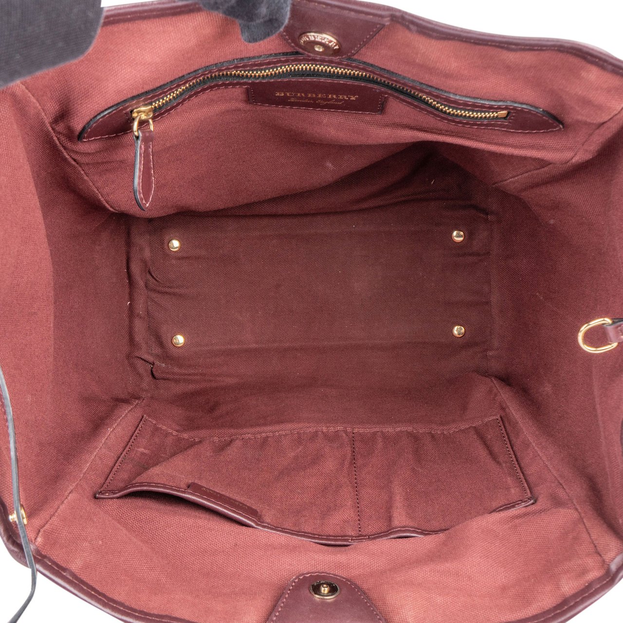 Burberry Burberry Nova-Check Monogram Canterbury Shoulder Bag Beige