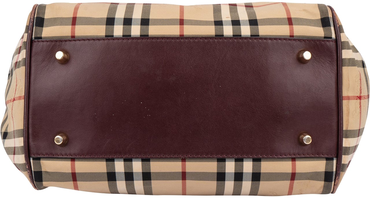 Burberry Burberry Nova-Check Monogram Canterbury Shoulder Bag Beige