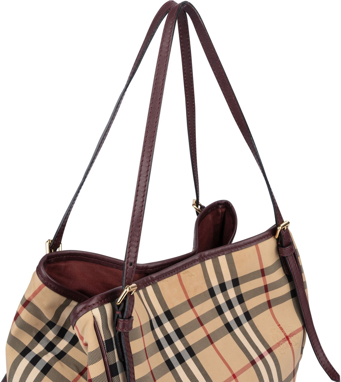 Burberry Burberry Nova-Check Monogram Canterbury Shoulder Bag Beige