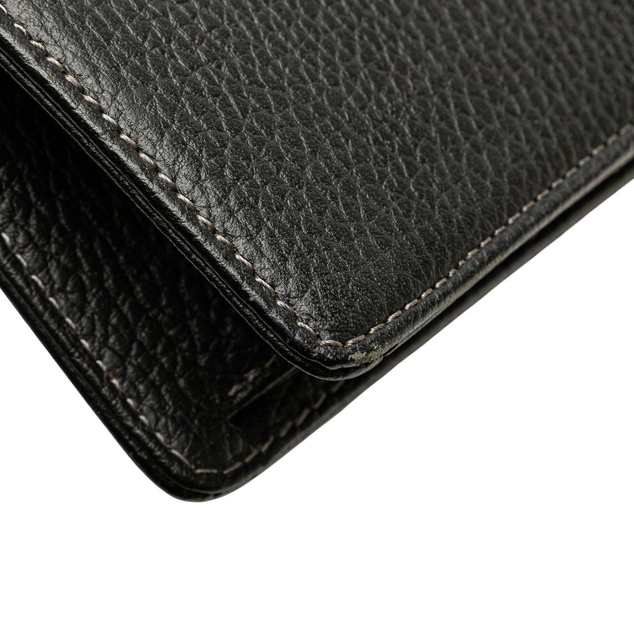 Burberry Leather Business Bag Zwart