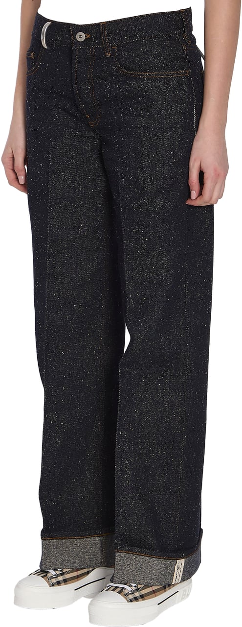 Burberry Indigo straight jeans Blauw