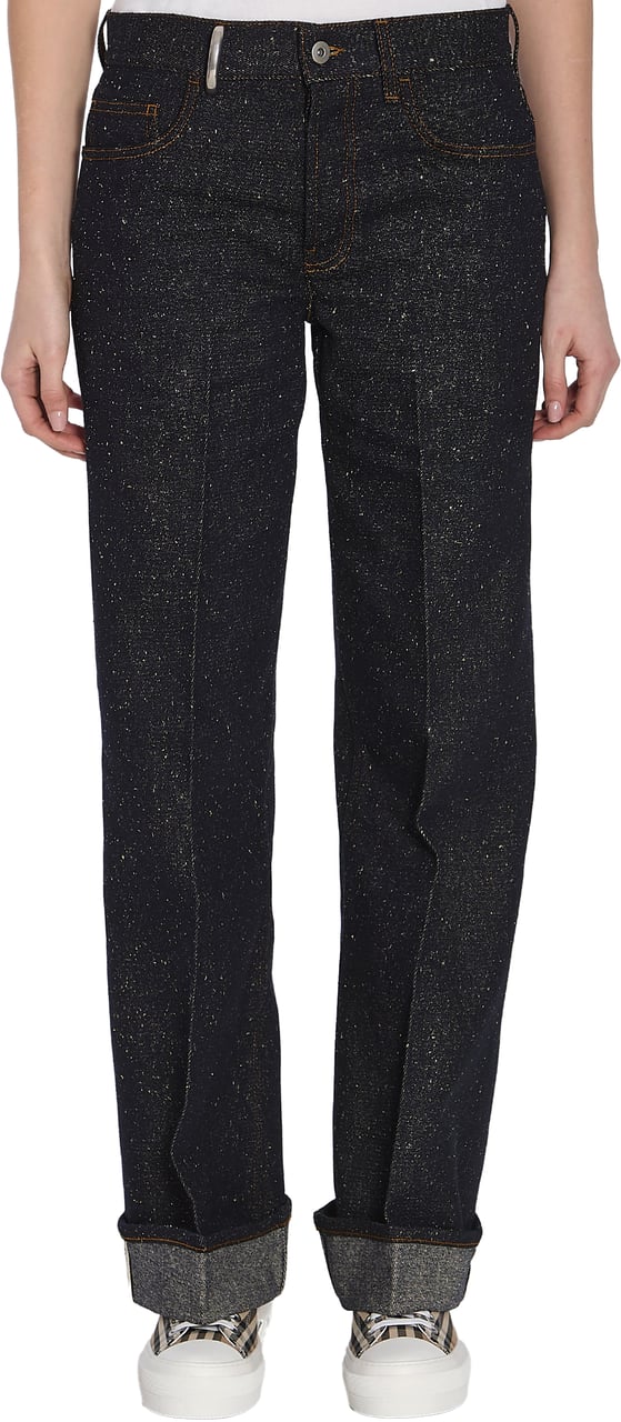 Burberry Indigo straight jeans Blauw