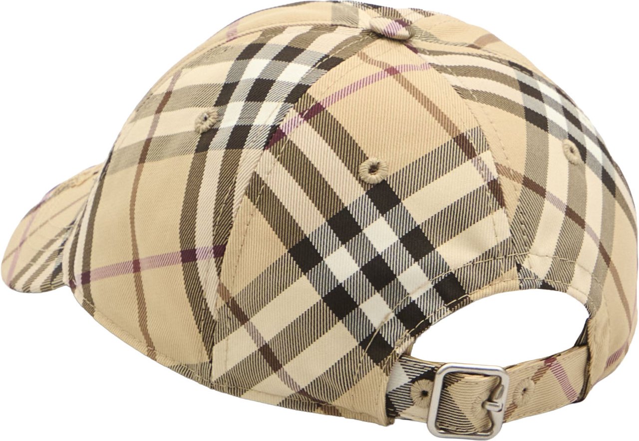 Burberry Check baseball hat Beige