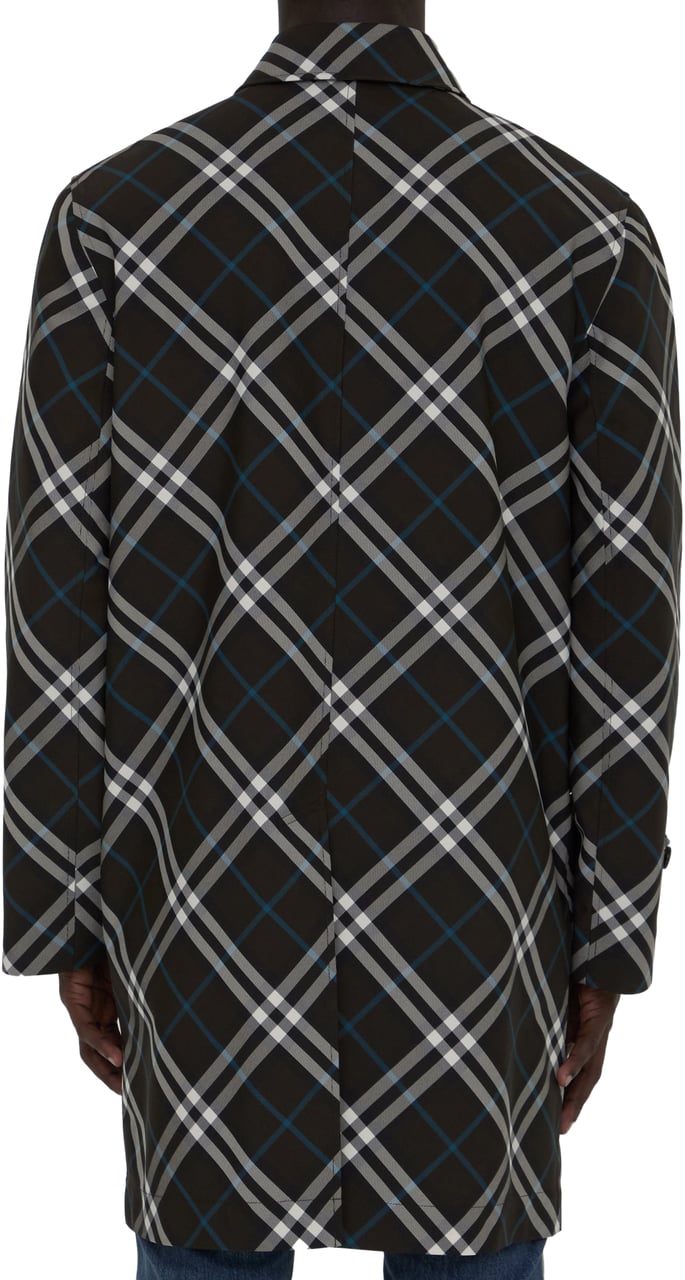Burberry Check medium trench coat Bruin