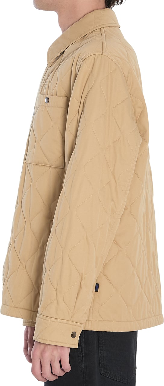 Burberry Quilted Gabardine Jacket Beige