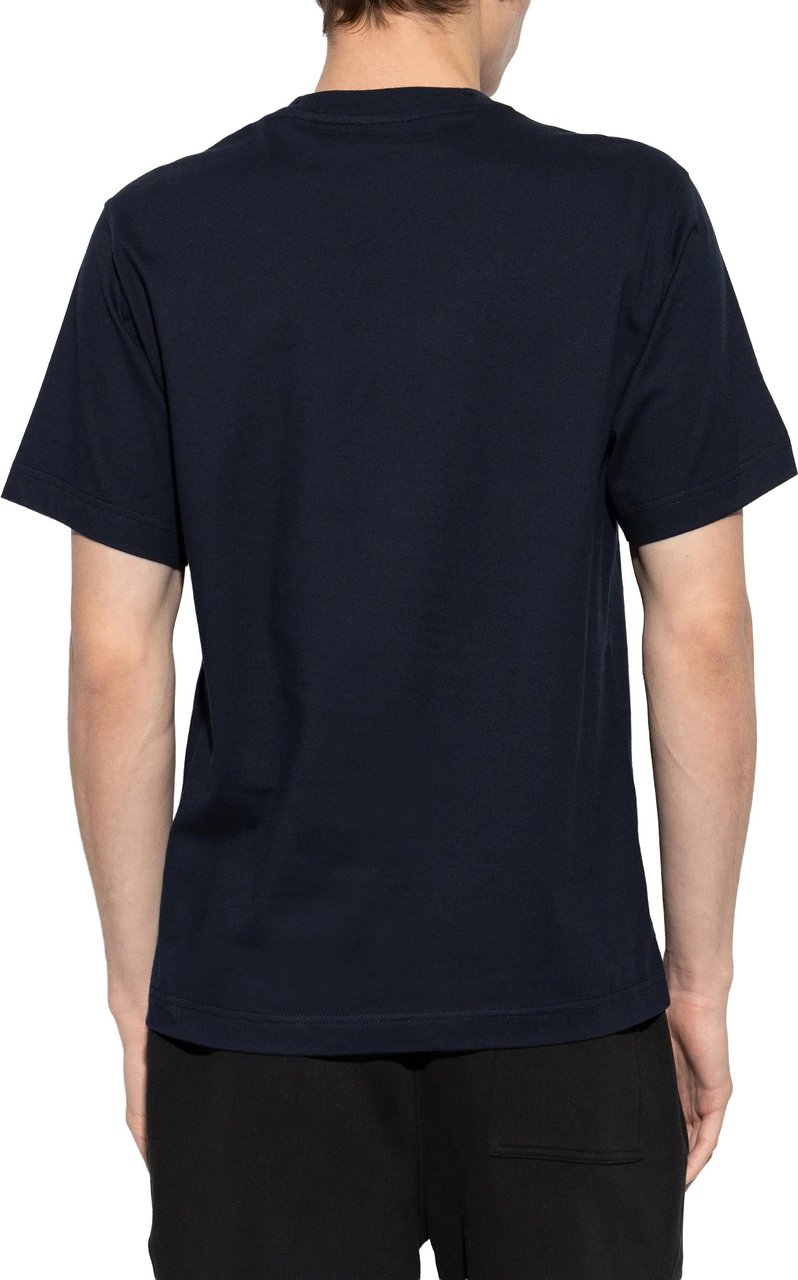 Burberry Navy T-Shirt Seth Top Zwart