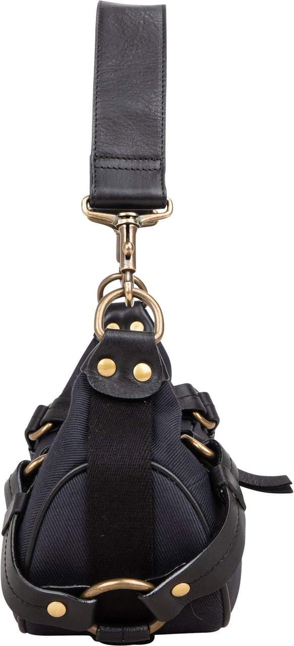 Burberry Burberry Blue Label Cotton Shoulder Bag Navy