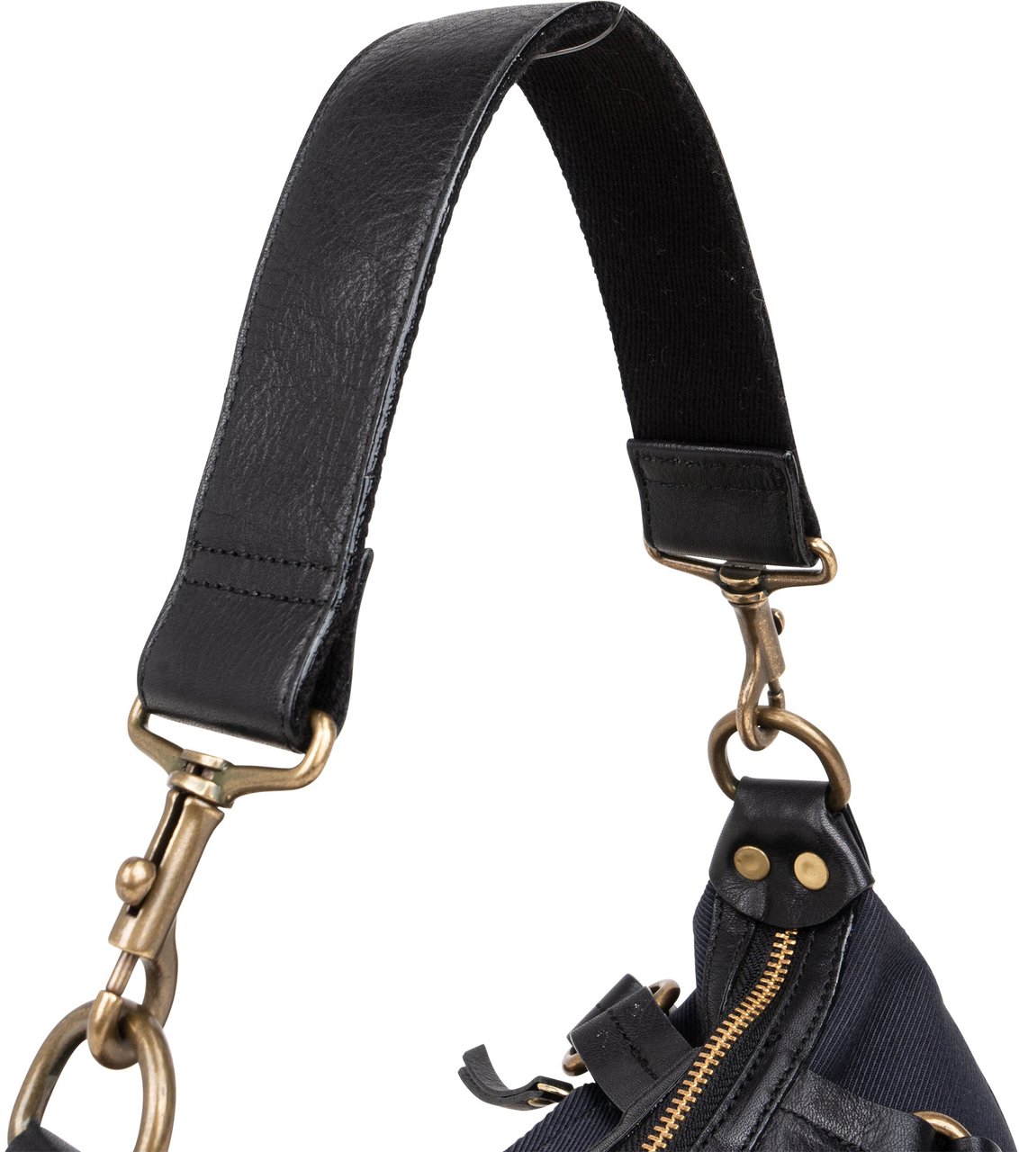 Burberry Burberry Blue Label Cotton Shoulder Bag Navy